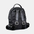 Mochila acolchada de nylon negro Alice