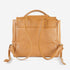Mochila de piel para mujer marrón Bora