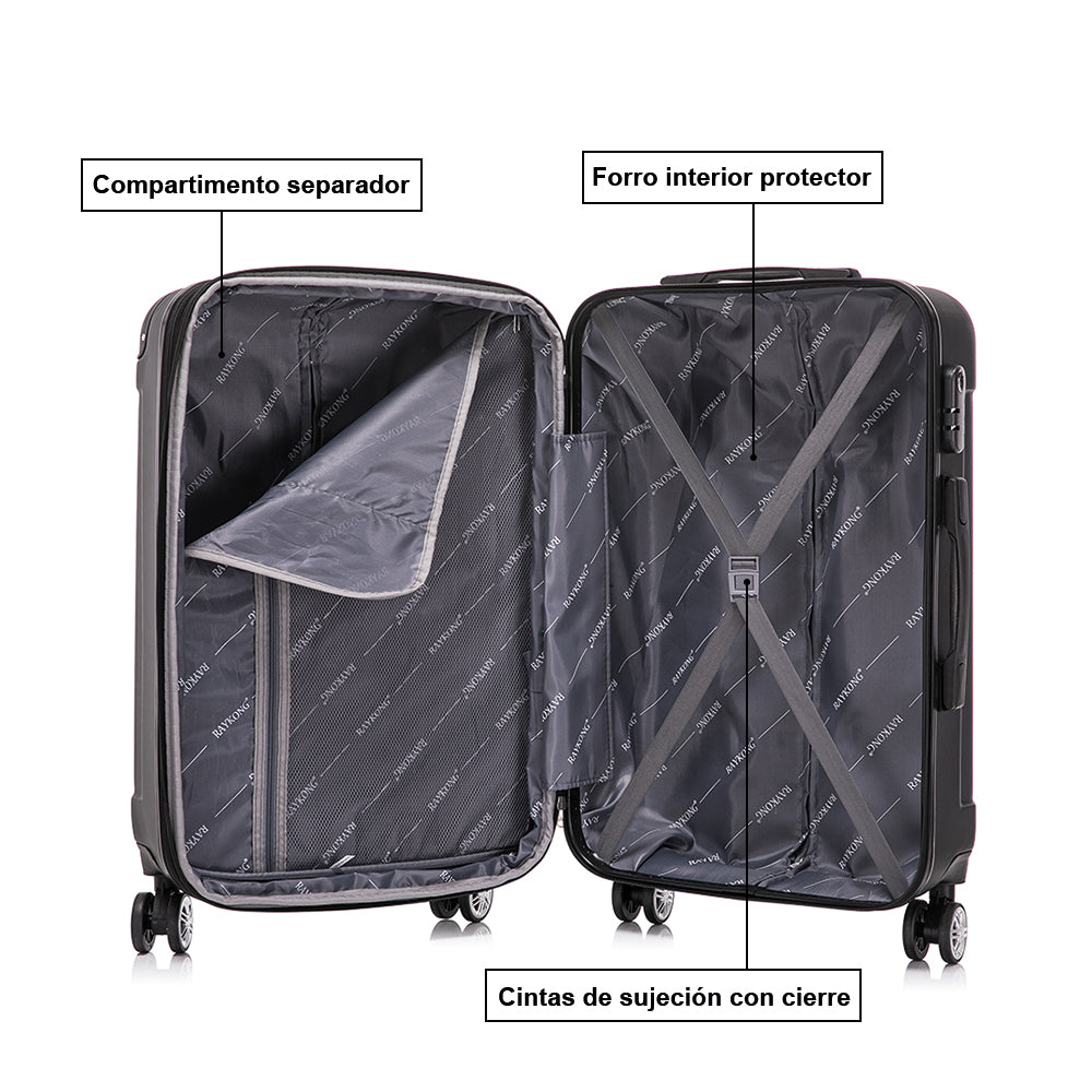 Bolsa de cabina Ryanair 40x20x25 cm 10kg equipaje de mano Vueling de tela  impermeable Wendy - Rojo