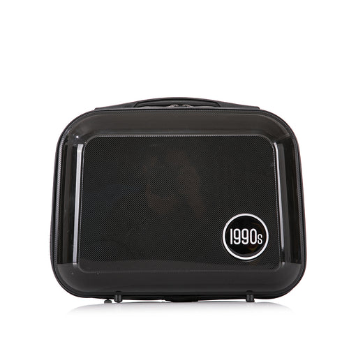 Neceser de viaje 25cm de polipropileno negro Steven