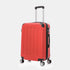 RAYKONG Maleta Mediana ABS 66x43x25cm | 71L | 24 Pulgadas | hasta 23kg semirígidas - Rojo