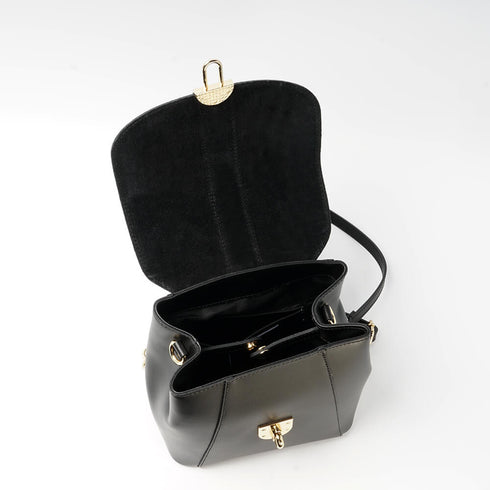 Mochila-de-Piel-negra-de-mujer-Sarah