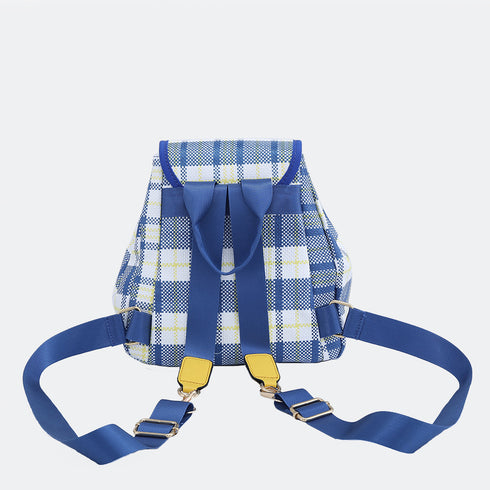 Mochila trenzada para mujer Tesia Azul