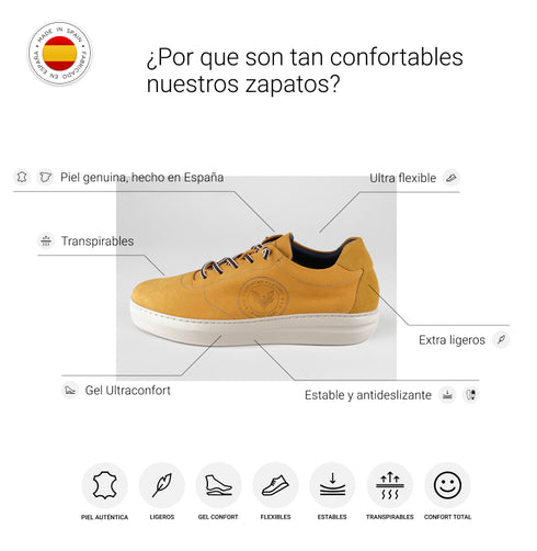 Zapatilla deportiva de hombre con cordones Atticus