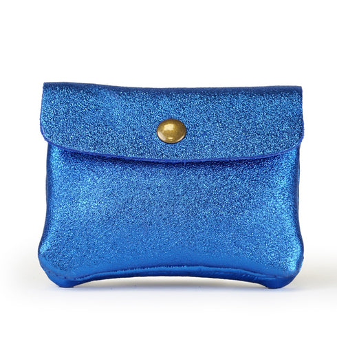 Monedero de piel pequeño con solapa Ariel