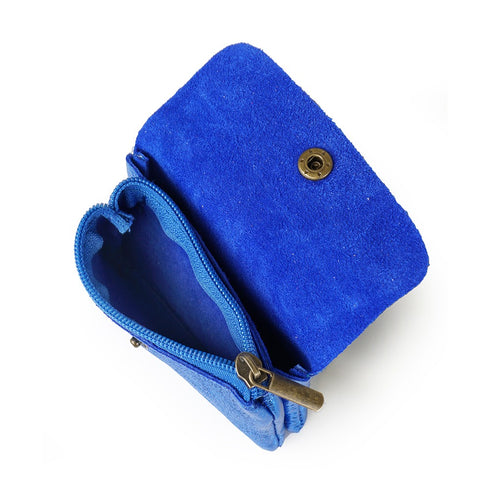 Monedero de piel pequeño con solapa Ariel