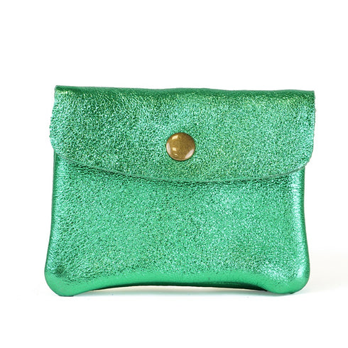 Monedero de piel pequeño con solapa Ariel