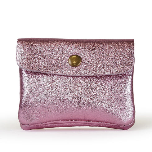 Monedero de piel pequeño con solapa Ariel