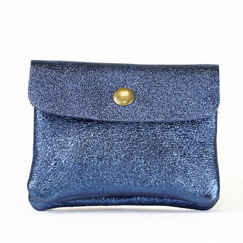 Monedero de piel pequeño con solapa Ariel