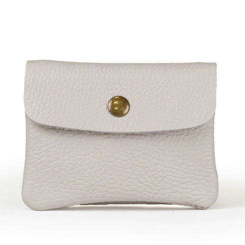 Monedero de piel pequeño con solapa Ariel