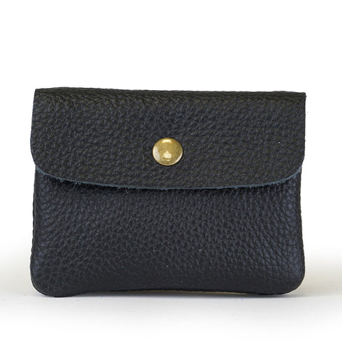 Monedero de piel pequeño con solapa Ariel