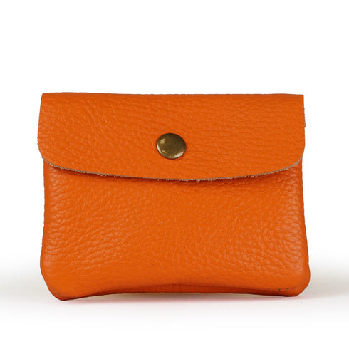 Monedero de piel pequeño con solapa Ariel