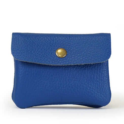 Monedero de piel pequeño con solapa Ariel