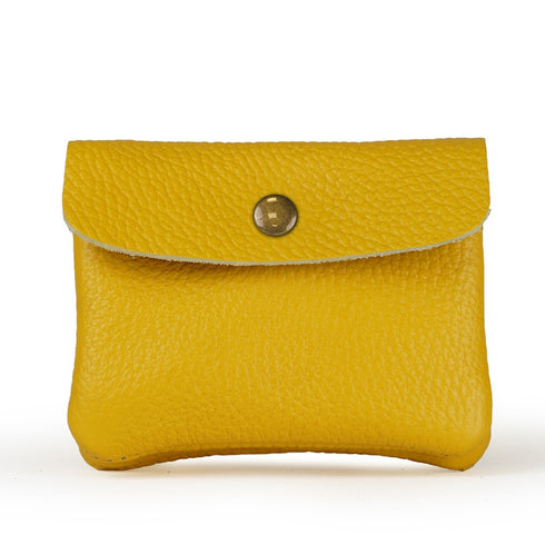 Monedero de piel pequeño con solapa Ariel