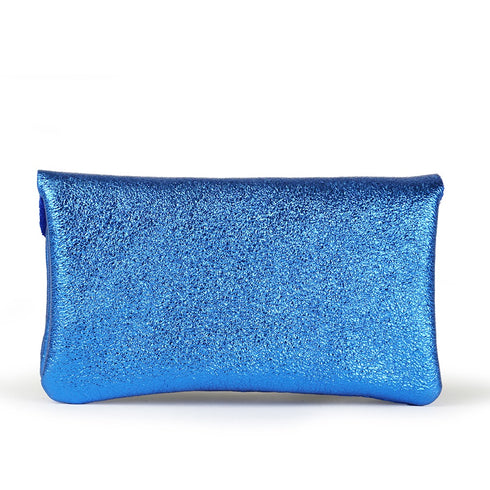 Monedero de piel grande con solapa Ariel