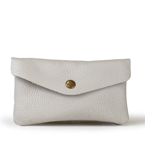 Monedero de piel grande con solapa Ariel