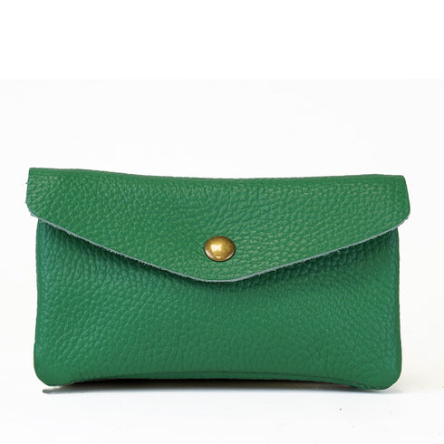 Monedero de piel grande con solapa Ariel