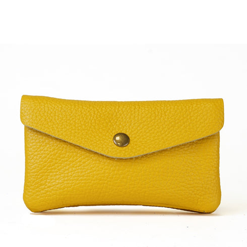 Monedero de piel grande con solapa Ariel