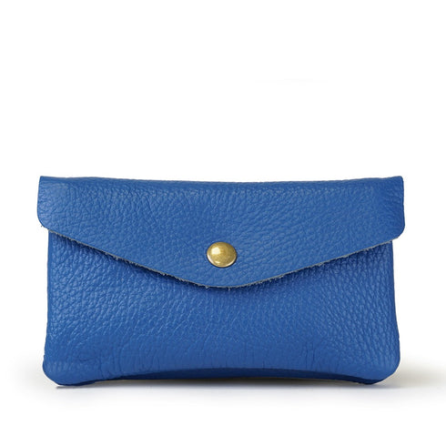 Monedero de piel grande con solapa Ariel