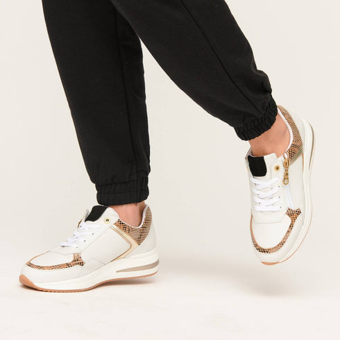 Zapatillas deportivas mujer animal print meri