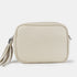 Bolso de bandolera piel con pompón Cristin Primavera Beige
