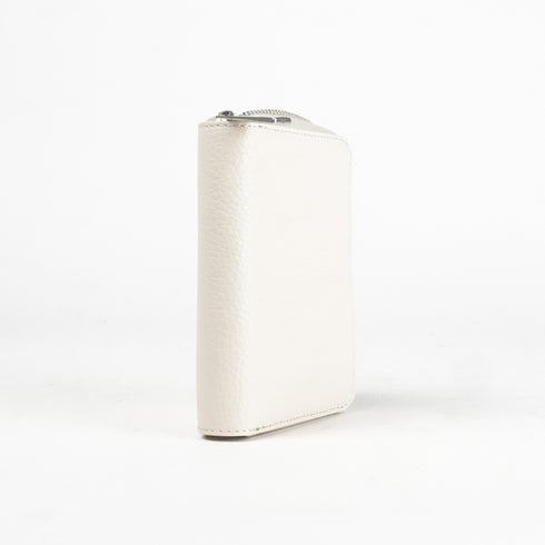 Monedero de piel Cercy Beige