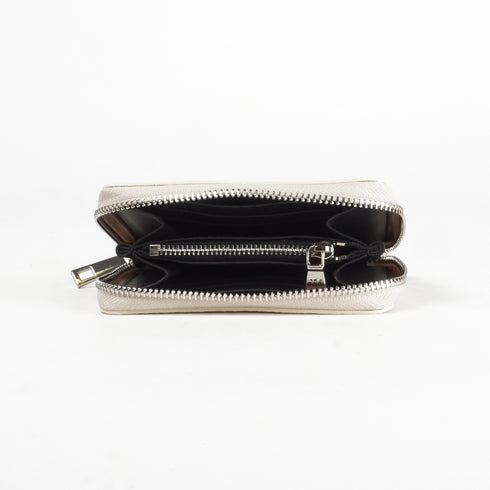 Monedero de piel Cercy Beige