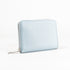 Monedero de piel Cercy celeste