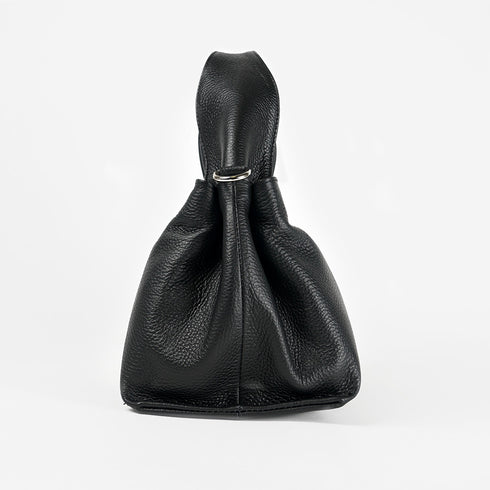 Bolso de mano mujer de piel negro Areca