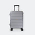 Maleta de cabina de XS/S 10kg 50cm/55cm de Polipropileno Steven Gris