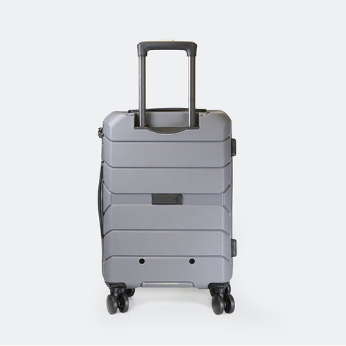 Maleta de cabina de XS/S 10kg 50cm/55cm de Polipropileno Steven Gris