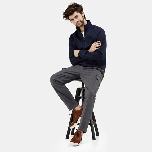 Zapatilla deportiva de hombre con cordones marrón Zaid