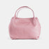 Bolso de mano de piel estilo saco para mujer rosa Stefy