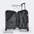Maleta de viaje extensible XS-51cm-10kg / S-55cm-15kg de ABS Kike Rosa Claro